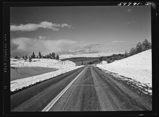 Highway southwest of Denver, Colorado