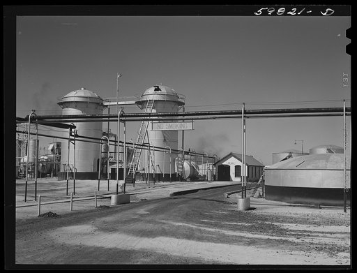 Barnsdall oil refinery. Wichita, Kansas
