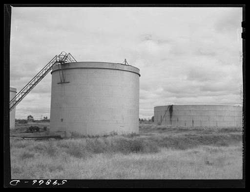 Untitled photo, possibly related to: Derby oil company refinery. Wichita, Kansas