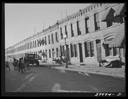 Negro tenement house. Fenton Place, N.E. near the Capitol building. Washington, D.C.