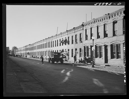 Negro tenement house. Fenton Place, N.E. near the Capitol building. Washington, D.C.