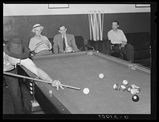 Pool hall. Elkins, West Virginia