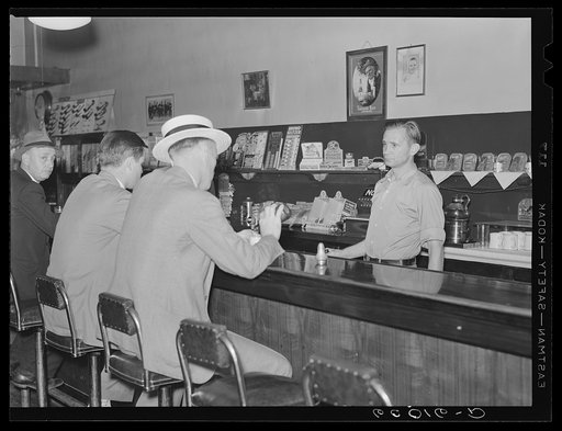Bar in pool hall. Elkins, West Virginia