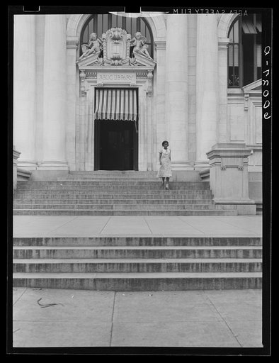 Untitled photo, possibly related to: Public library. Washington, D.C.