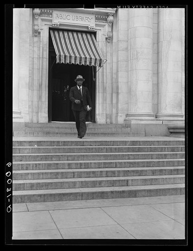 Untitled photo, possibly related to: Public library. Washington, D.C.