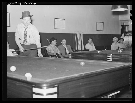 Pool hall. Elkins, West Virginia