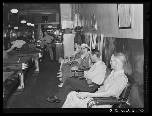 Pool hall. Elkins, West Virginia