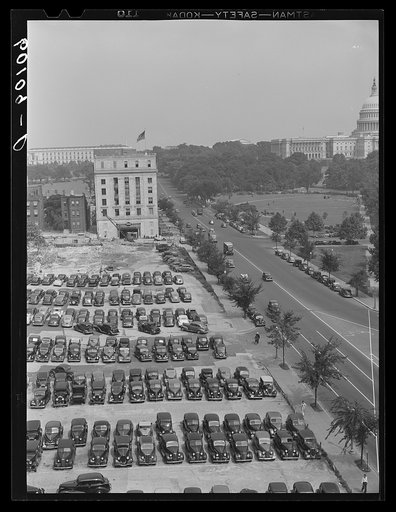 Parking lot. Washington, D.C.