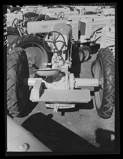 Untitled photo, possibly related to: Minneapolis-Moline Company, manufacturors of tractors. Minneapolis, Minnesota