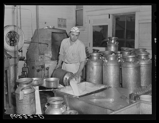 Cooperative creamery. Coleraine, Minnesota
