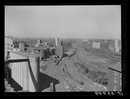 Mill and elevator district. Minneapolis, Minnesota