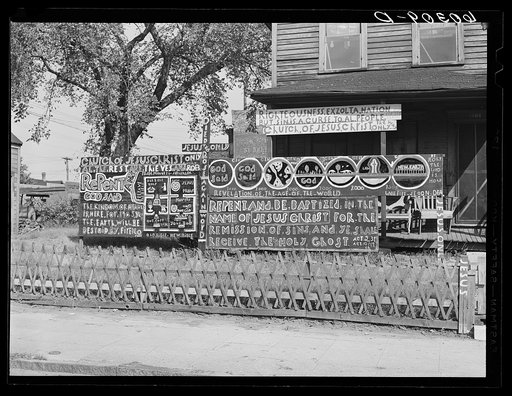 Symbols and exhortations. Minneapolis, Minnesota