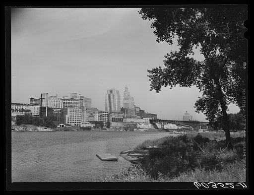 Saint Paul, Minnesota, on the Mississippi River
