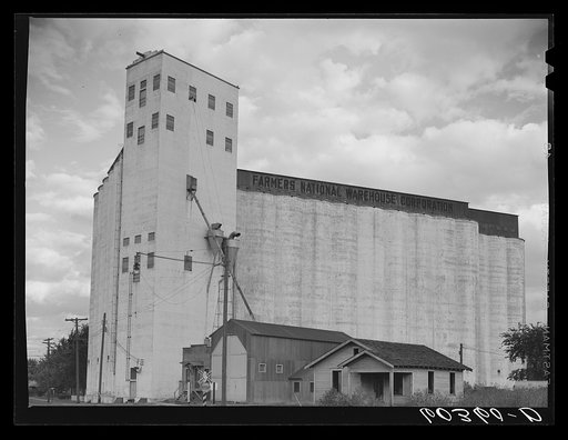 Grain elevator. Minneapolis, Minnesota