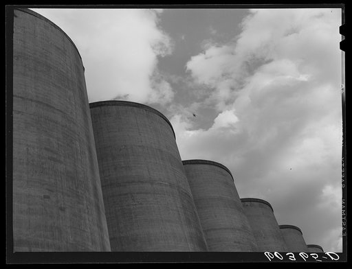 Grain elevators. Minneapolis, Minnesota