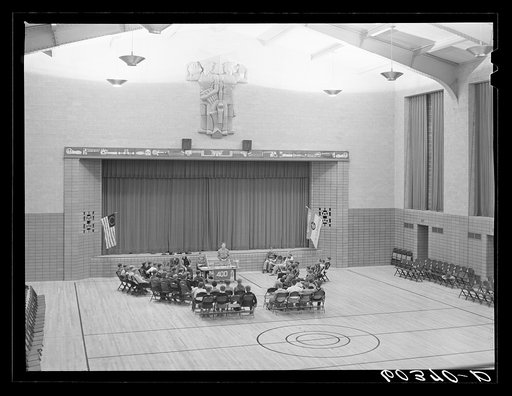 Boy Scout troop at Greenhills, Ohio