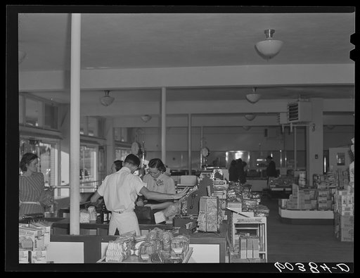 Cooperative store. Greenhills, Ohio