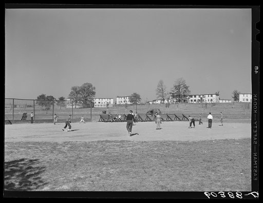 Untitled photo, possibly related to: Baseball game. Greenhills, Ohio