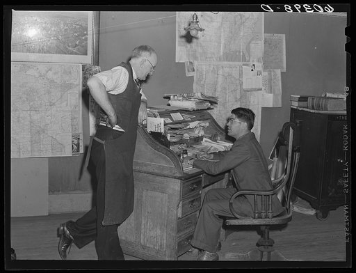 Make-up man and editor of Litchfield Independent. Litchfield, Minnesota