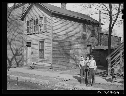 Untitled photo, possibly related to: Children. Dubuque, Iowa