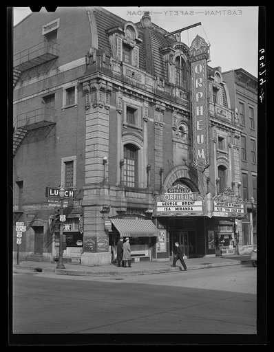 Old Orpheum theater. Dubuque, Iowa