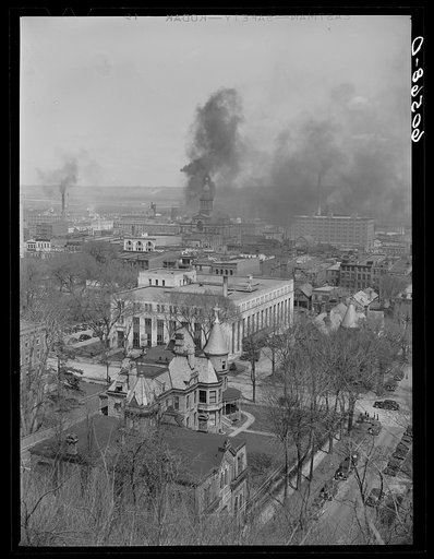 Dubuque, Iowa. Smoke from sash and door mills