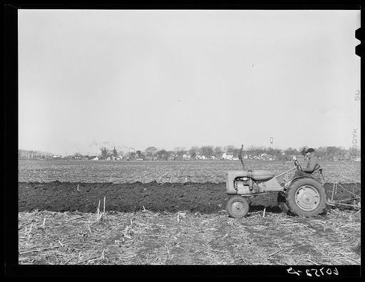 Spring plowing. Greene County, Iowa