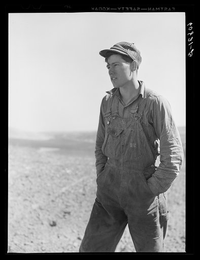 Western Iowa farm boy. Monona County, Iowa