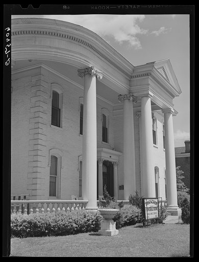 Untitled photo, possibly related to: Funeral home. Jefferson City, Missouri