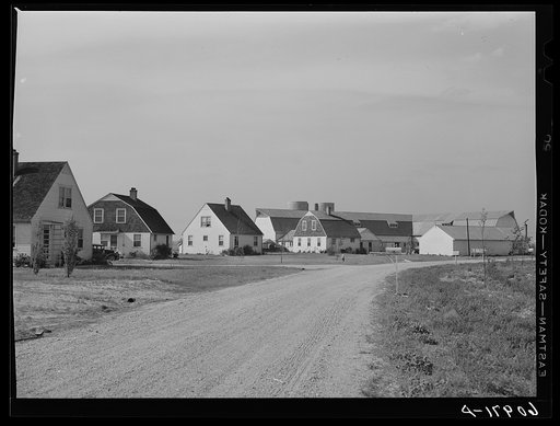 Deshee Unit, Wabash Farms, Indiana. A cooperative farming enterprise of about fifty families