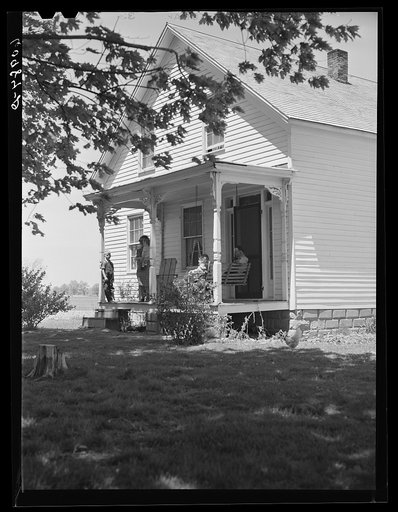 New home of FSA (Farm Security Administration) tenant purchase borrower. Crawford County, Illinois