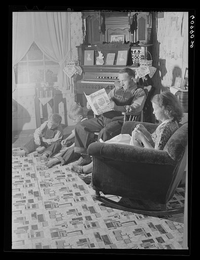 FSA (Farm Security Administration) tenant purchase borrower and family. Crawford County, Illinois