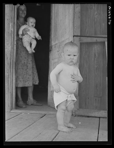 Baby of sharecropper. New Madrid County, Missouri
