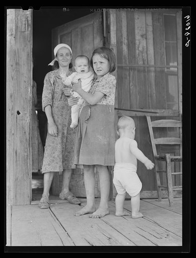 Sharecroppers' children. New Madrid County, Missouri