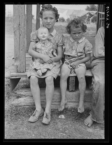 Sharecroppers' children. New Madrid County, Missouri