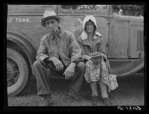 Migrant fruit workers. Berrien County, Michigan. The cherries were picked for their own use