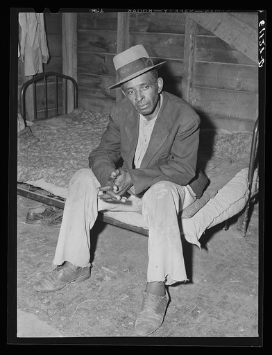 Sick Negro migratory fruit worker from the South. Berrien County, Michigan