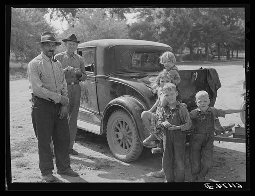 Family of migratory fruit workers. Berrien County, Michigan
