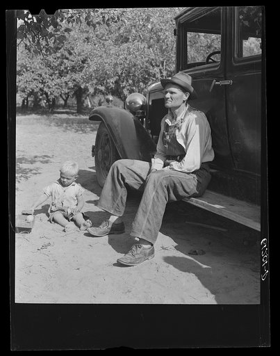 Migrant fruit worker from Arkansas. Berrien County, Michigan