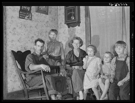 FSA (Farm Security Administration) rehabilitation borrower and family. Door County, Wisconsin