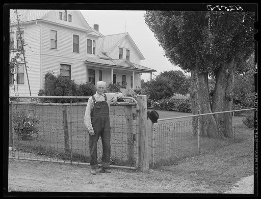 Prosperous farmer. Door County, Wisconisn