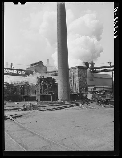 Bethlehem steel mill. Sparrows Point, Maryland