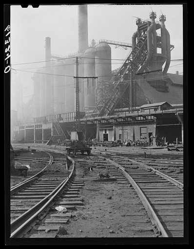 Bethlehem steel mill. Sparrows Point, Maryland