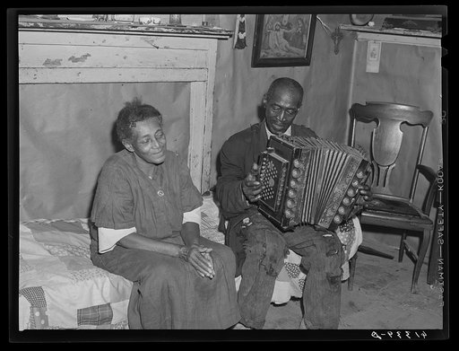 Mr. and Mrs. Dyson, aged FSA (Farm Security Administration) borrowers. Saint Mary's County, Maryland