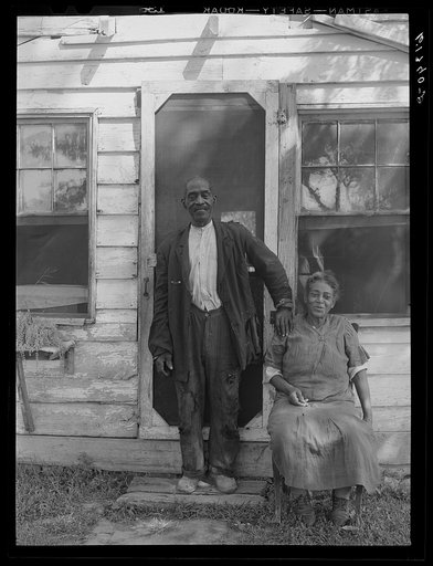 Mr. and Mrs. Dyson, aged rehabilitation borrowers. Saint Mary's County, Maryland