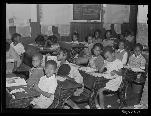 Untitled photo, possibly related to: One-room schoolhouse. Saint Mary's County, Maryland