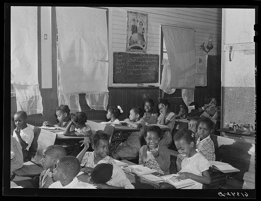 One-room schoolhouse. Saint Mary's County, Maryland