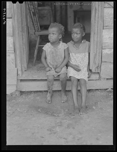 Children of Edward Gant, FSA (Farm Security Administration) borrower near Dameron, Saint Mary's County, Maryland