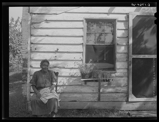 Untitled photo, possibly related to: Mr. and Mrs. Dyson, aged rehabilitation borrowers. Saint Mary's County, Maryland