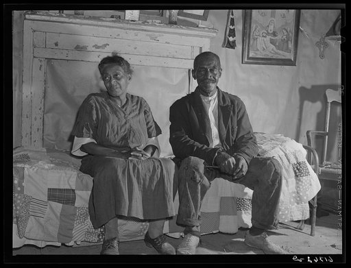 Mr. and Mrs. Dyson, FSA (Farm Security Administration) borrowers. Saint Mary's County, Maryland